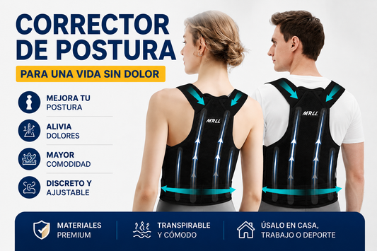 🔥✅ Corrector de Postura Dorsal y Lumbar ✅🔥